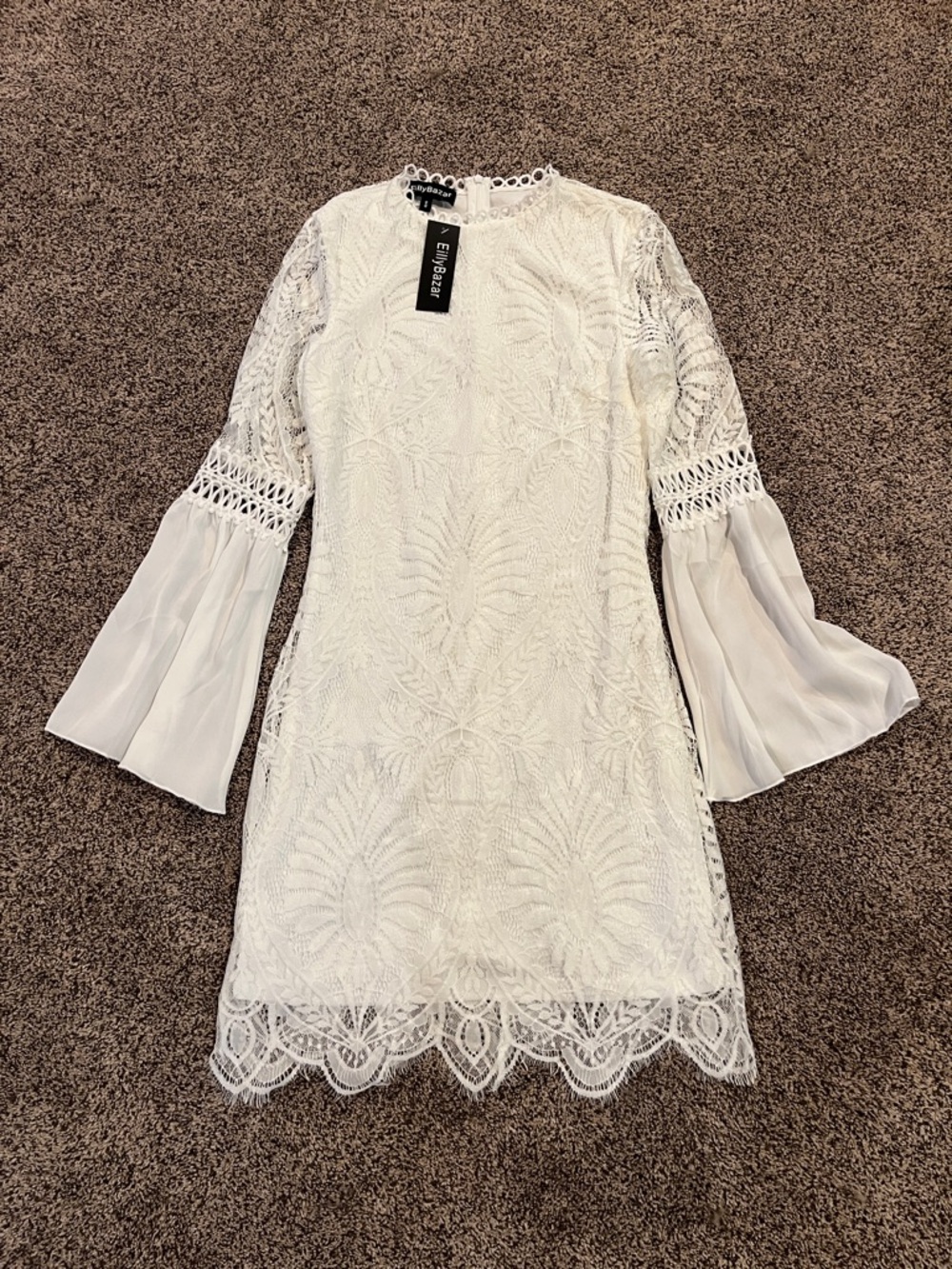 NWT White lace dress